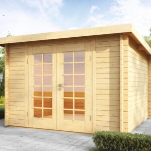 Holz-Gartenhaus / Gerätehaus Pia 3024 - Gartenhaus Herkommer