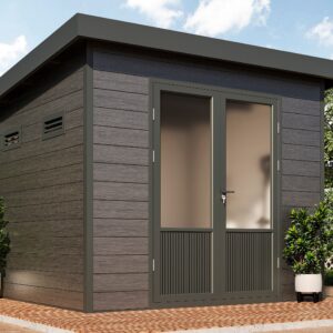 WPC-Gartenhaus / Gerätehaus Nives - Gartenhaus Herkommer